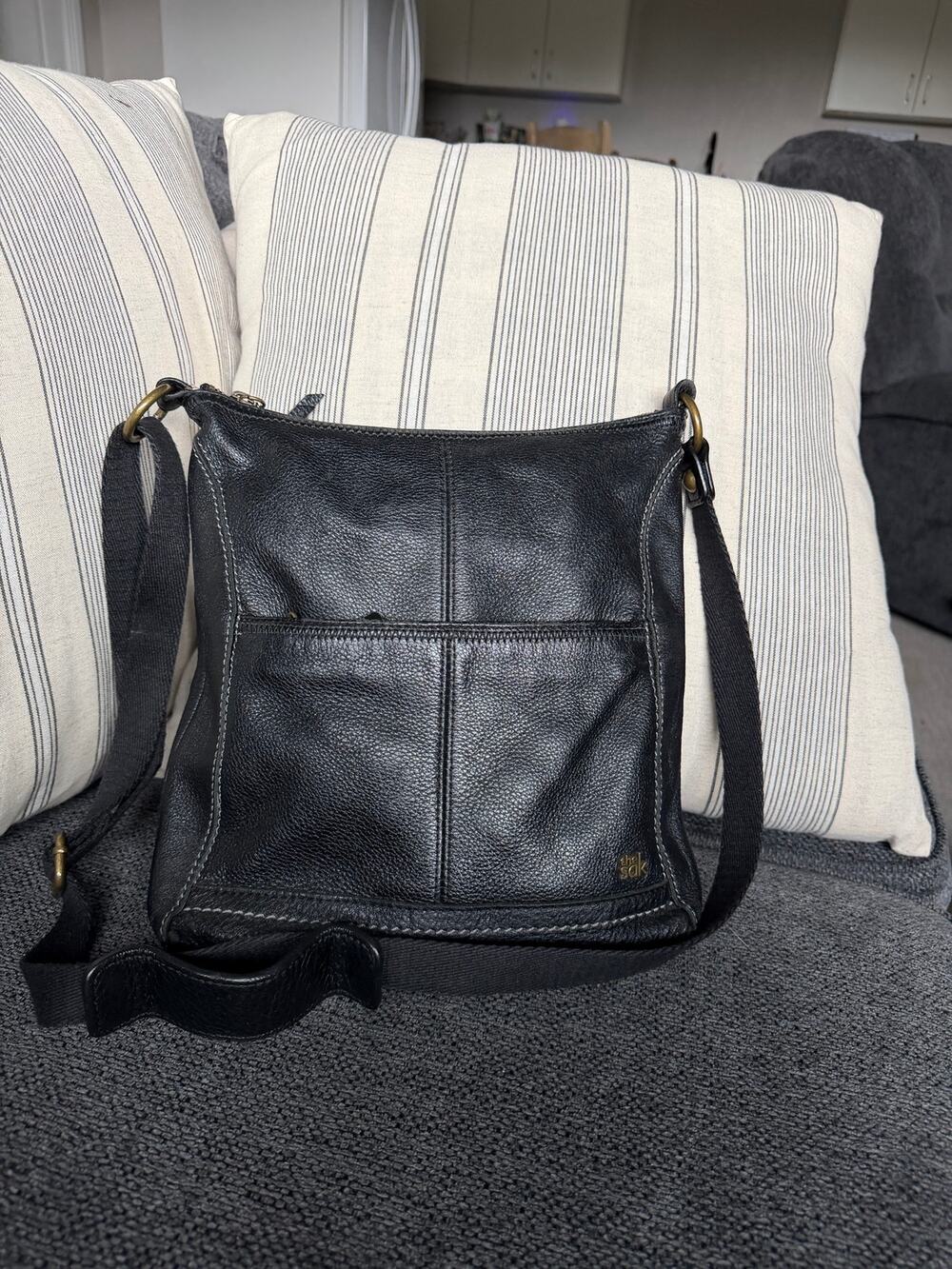 The Sak Pebbled Leather Crossbody